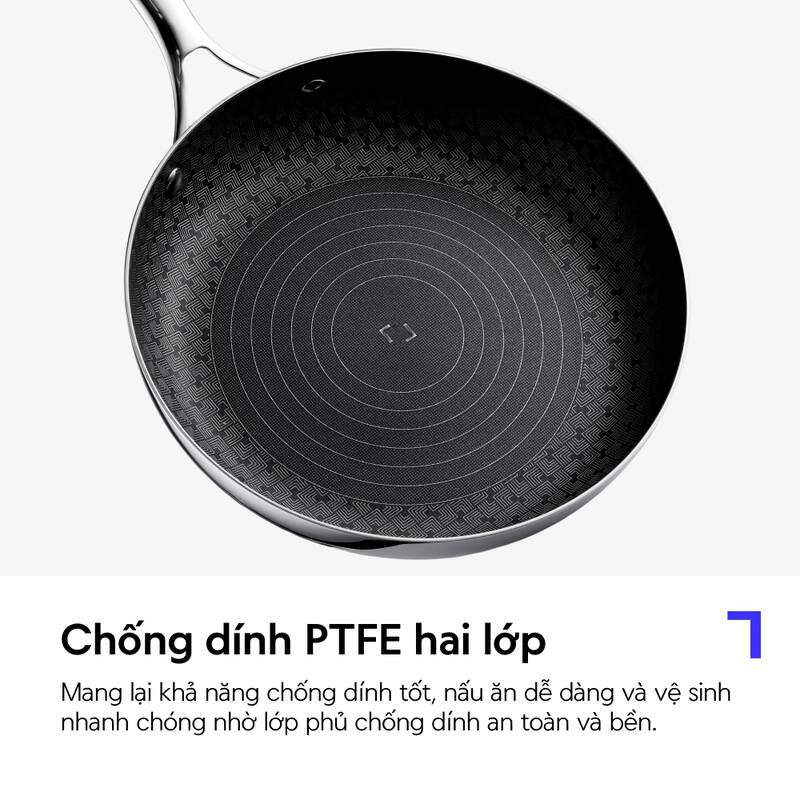 Chảo/Nồi Inox Chống D&iacute;nh Tay Cầm Canvas LocknLock Nhiều K&iacute;ch Cỡ image number null